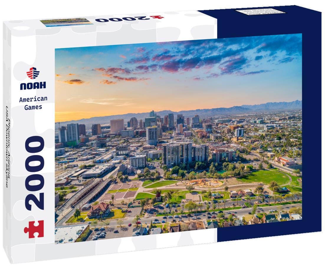 Noah Jigsaw Puzzle Phoenix, Arizona, USA Downtown skyline 2000 pieces