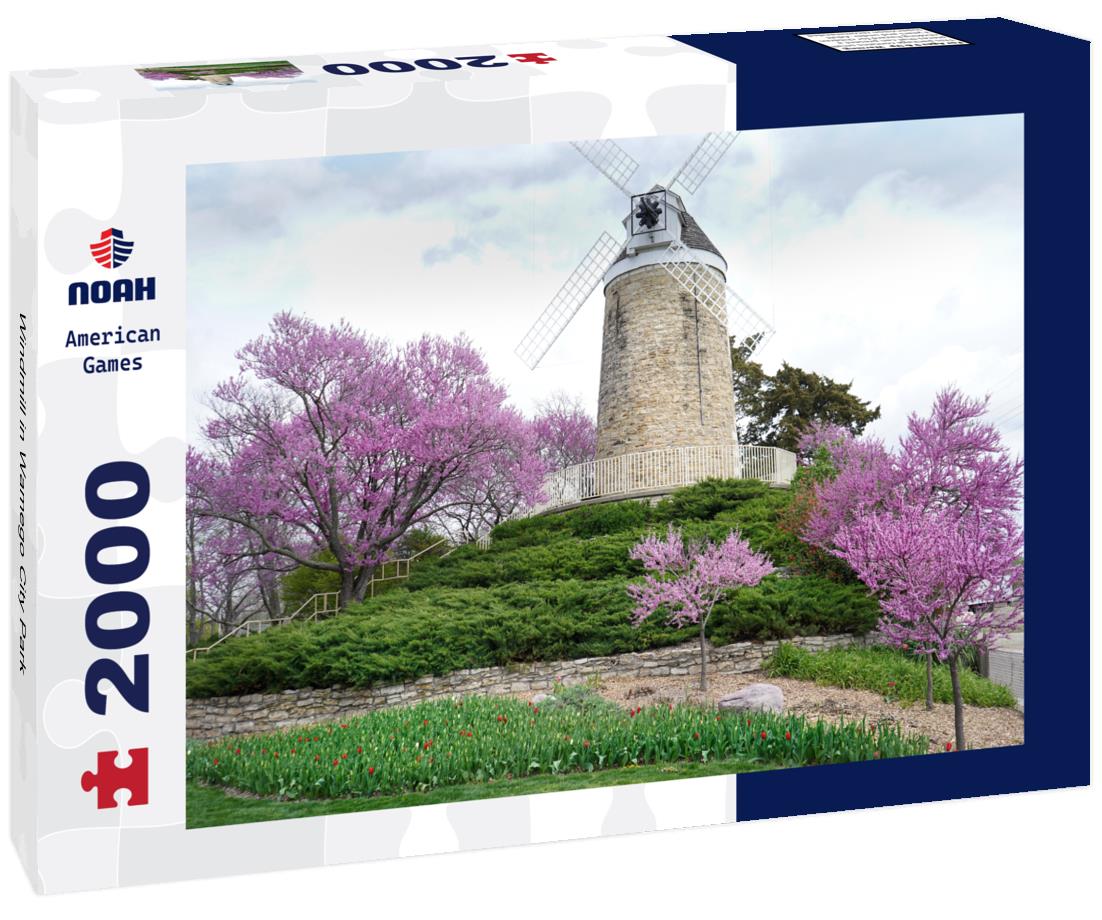 Windmill in Wamego City Park 2000pc Puzzle