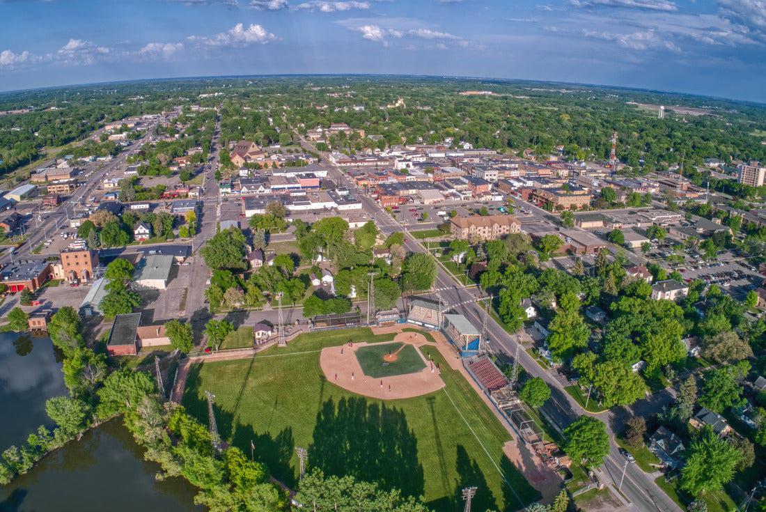 Noah Jigsaw Puzzle Aerial view of downtown Alexandria, Minnesota 2000 pieces