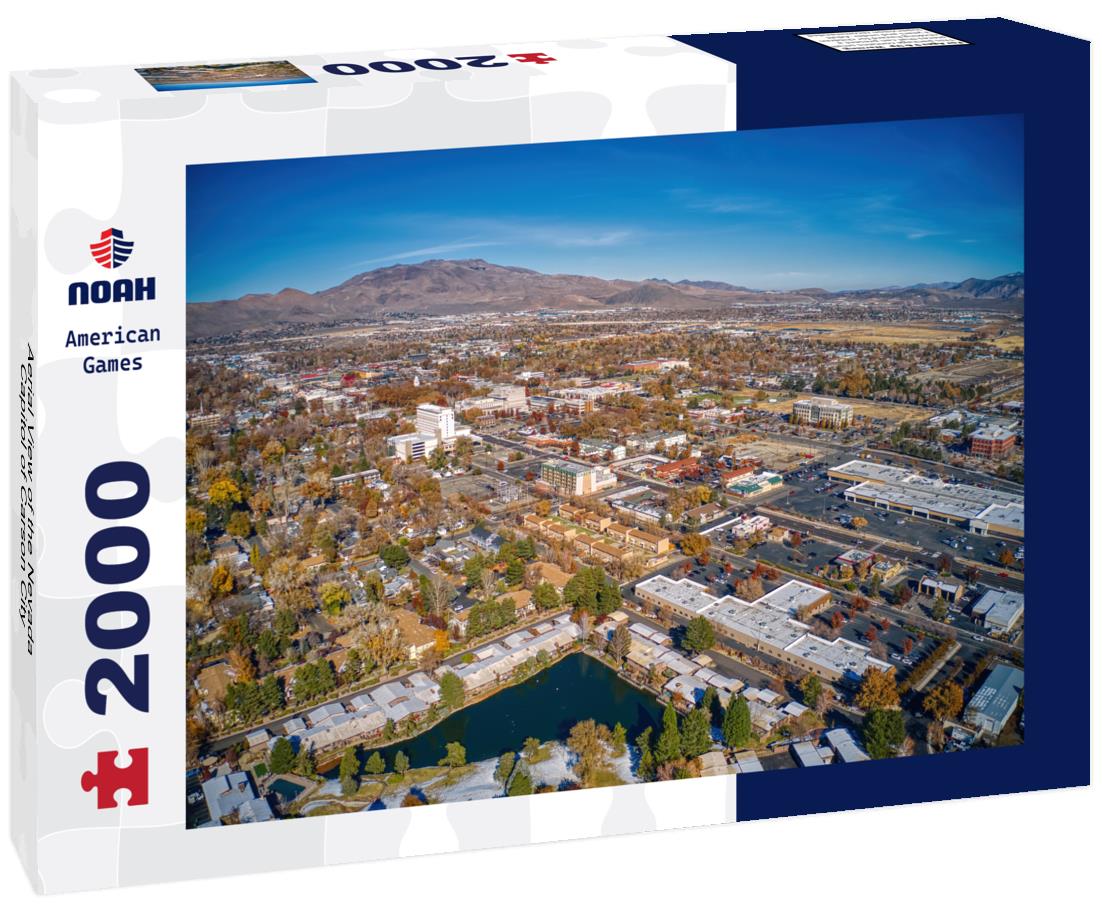 Noah Jigsaw Puzzle Aerial View of the Nevada Capitol of Carson City 2000 pieces