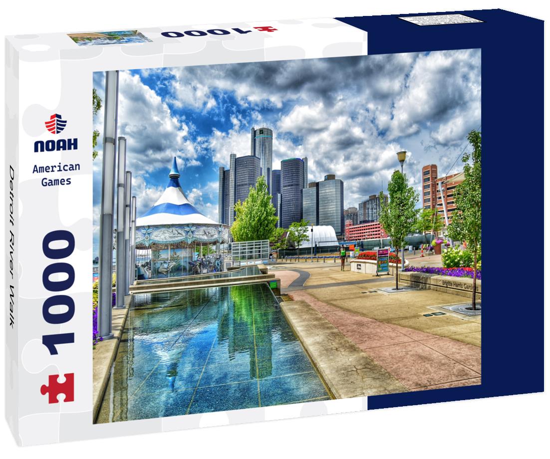 Noah Jigsaw Puzzle Detroit River Walk 1000 pieces