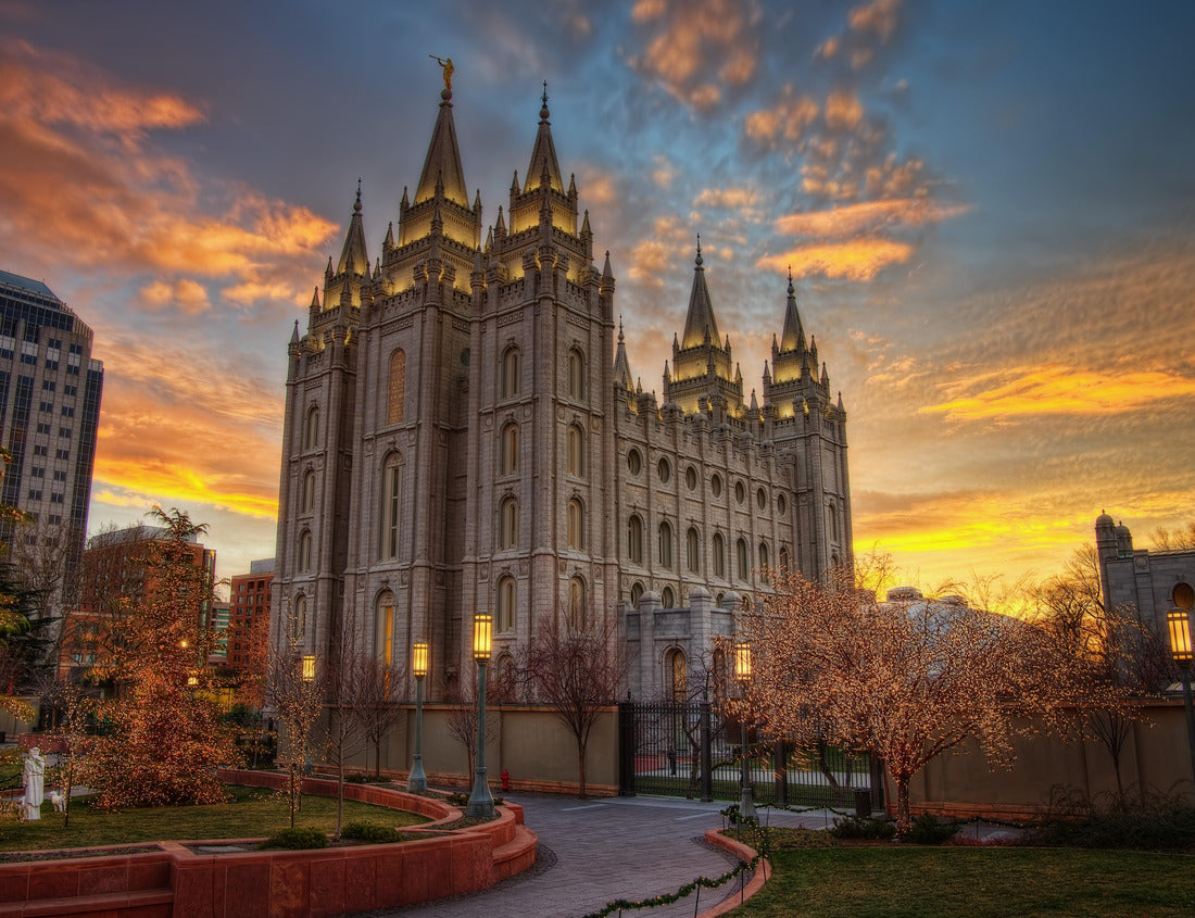 Noah Jigsaw Puzzle Salt Lake City Sunset 1000 pieces