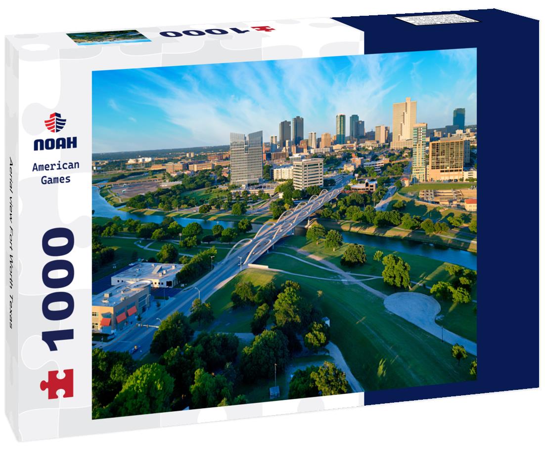 Noah Jigsaw Puzzle Aerial view Fort Worth Texas 1000 pieces