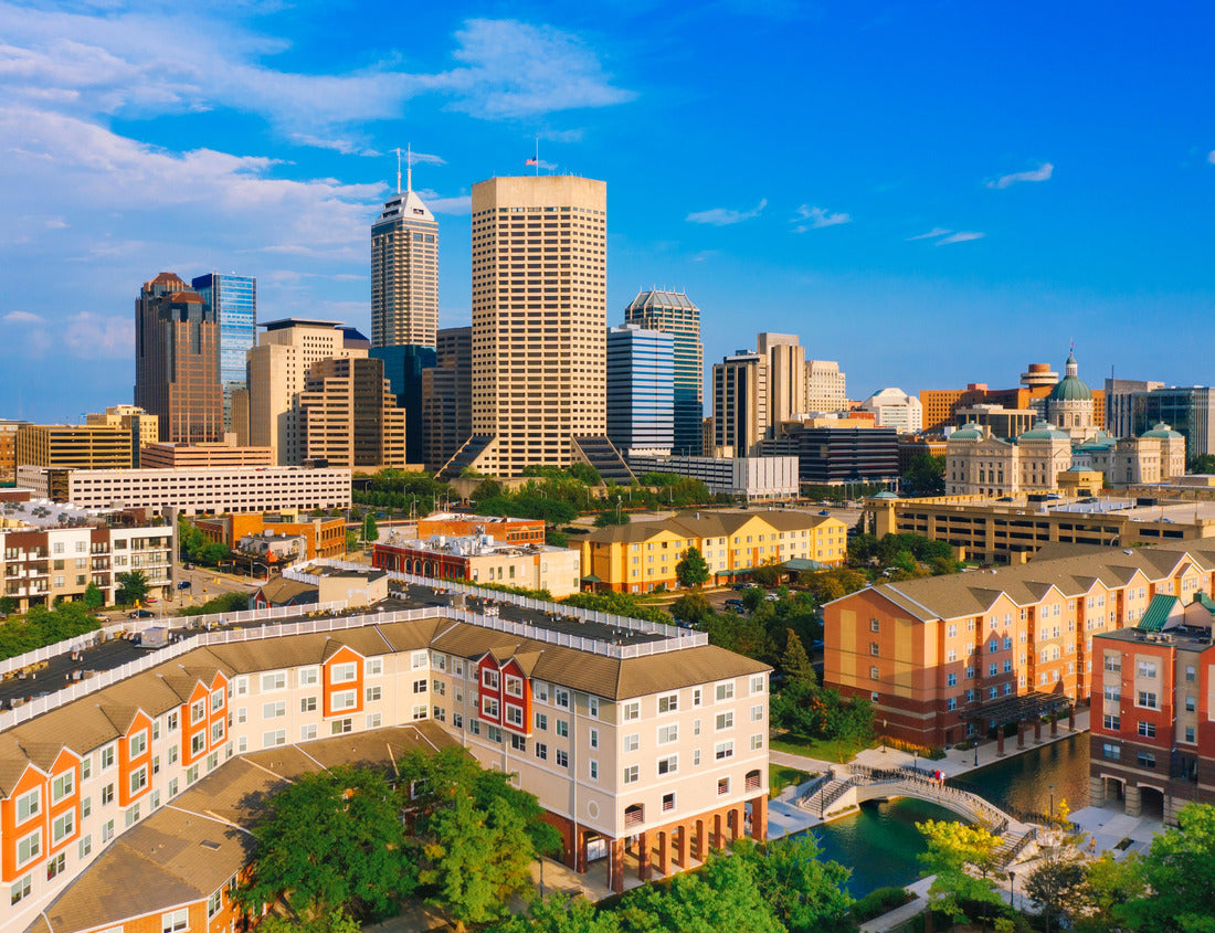 Noah Jigsaw Puzzle Indianapolis skyline Indiana US 1000 pieces