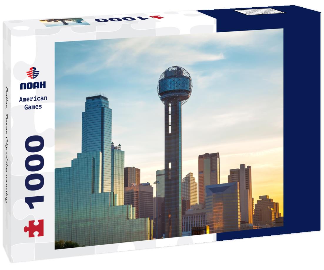 Noah Jigsaw Puzzle Dallas, Texas City of the morning 1000 pieces