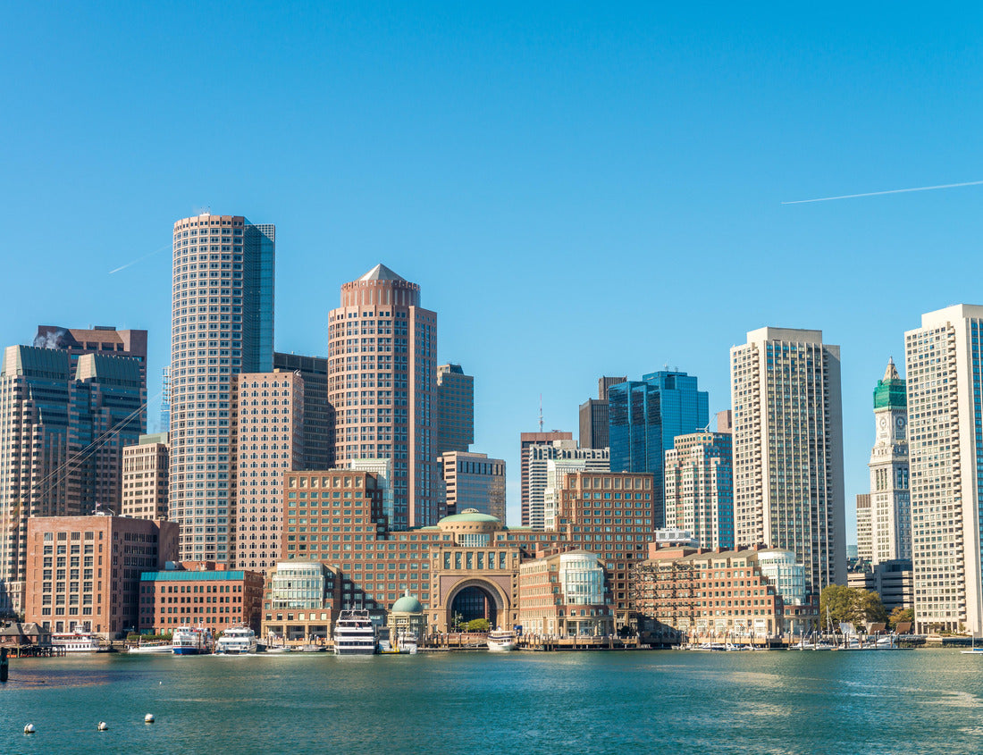 Noah Jigsaw Puzzle Boston skyline as seen from ferry 1000 pieces