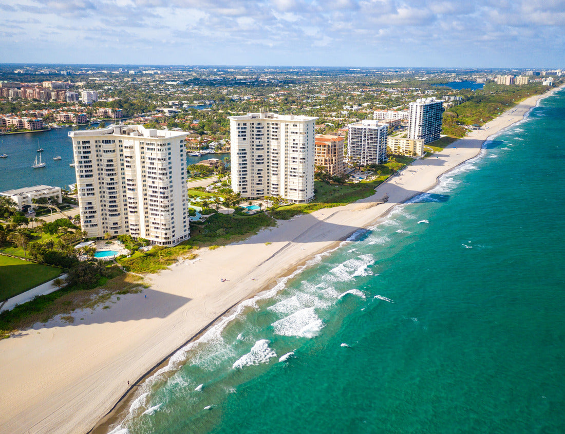 Noah Jigsaw Puzzle Aerial of Lake Boca Raton Florida 1000 pieces
