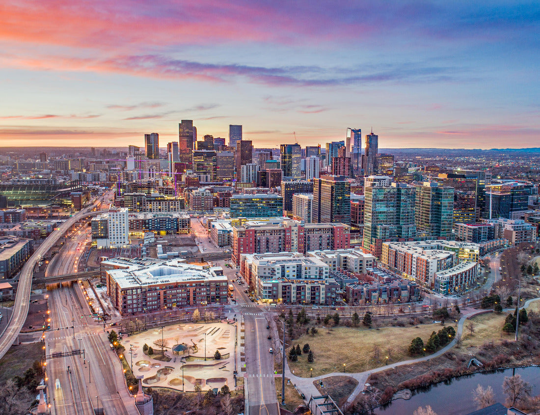 Noah Jigsaw Puzzle Denver Colorado CO downtown skyline 1000 pieces