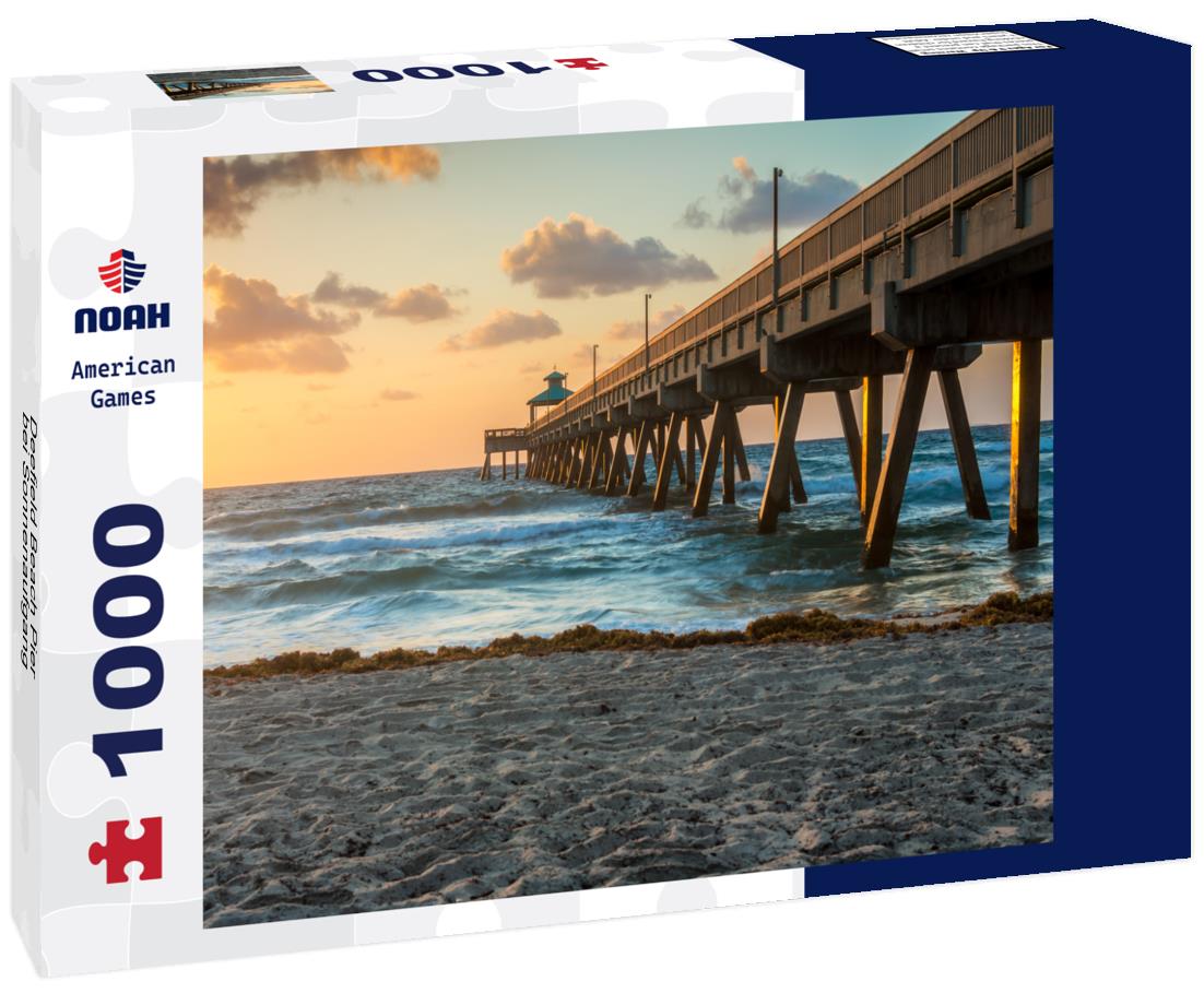 Noah Jigsaw Puzzle Deefield Beach Pier bei Sonnenaufgang 1000 pieces