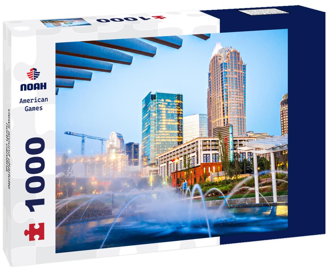 Noah Jigsaw Puzzle views around charlotte north carolina 1000 pieces