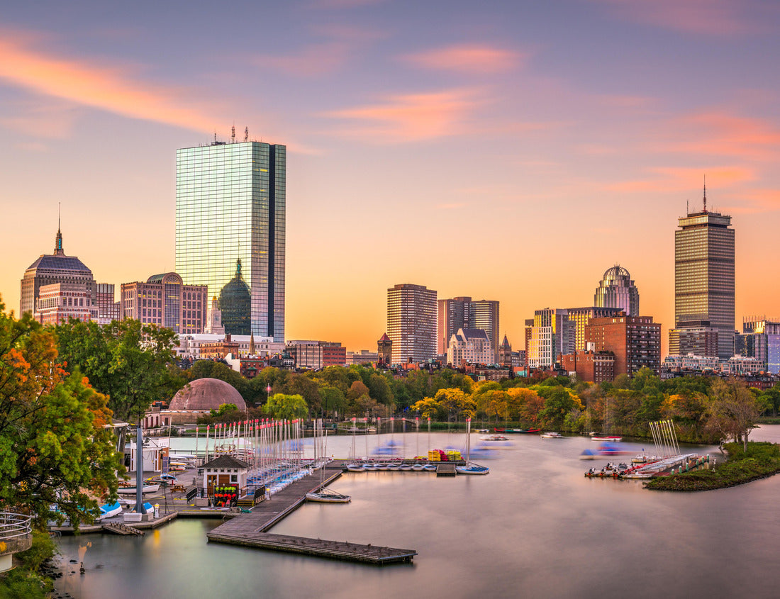 Noah Jigsaw Puzzle Boston, Massachusetts, USA skyline at dawn 1000 pieces