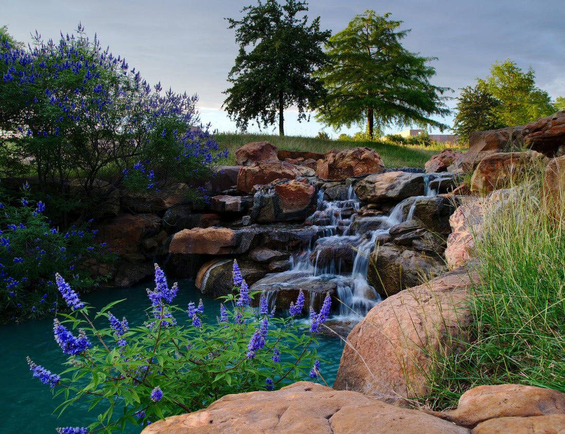Noah Jigsaw Puzzle A waterfall in a beautiful Frisco, TX park 1000 pieces