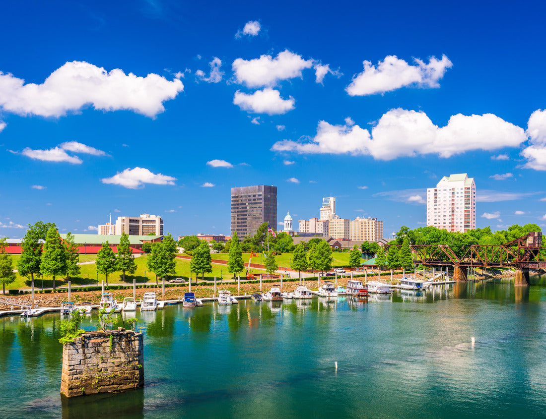 Noah Jigsaw Puzzle Augusta, Georgia, USA downtown city skyline 1000 pieces
