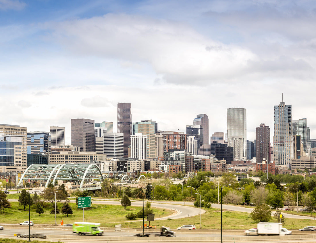 Noah Jigsaw Puzzle Denver cityscape, Colorado Capitol City, USA 1000 pieces