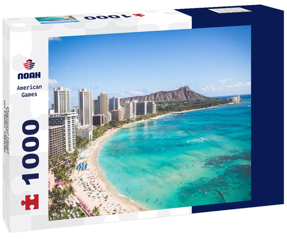 Noah Jigsaw Puzzle Diamond Head - volcanic cone on Oahu, Hawaii 1000 pieces