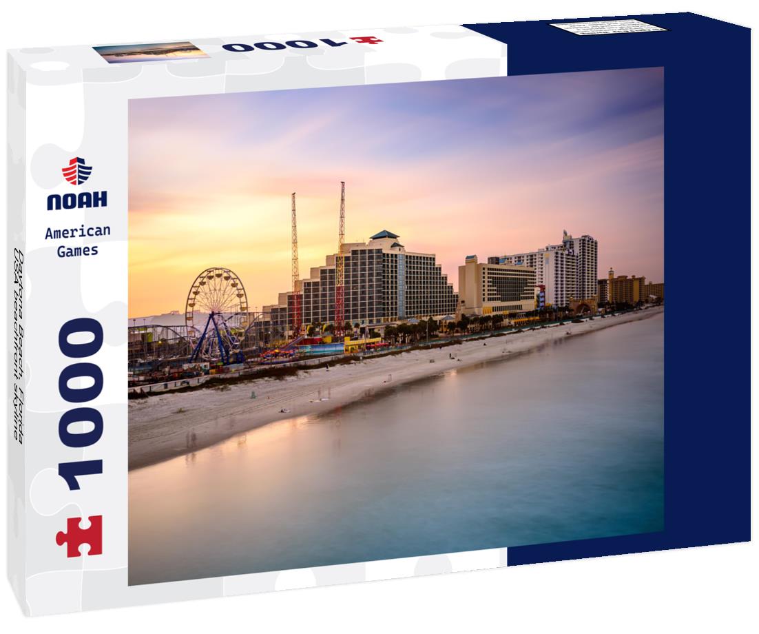 Noah Jigsaw Puzzle Daytona Beach, Florida, USA beachfront skyline 1000 pieces