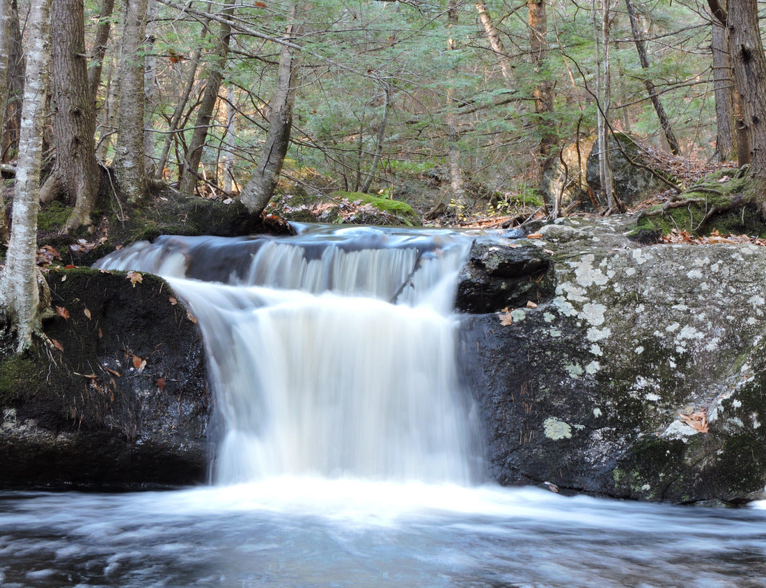 Noah Jigsaw Puzzle waterfall into basin in Bedford, New Hampshire 1000 pieces