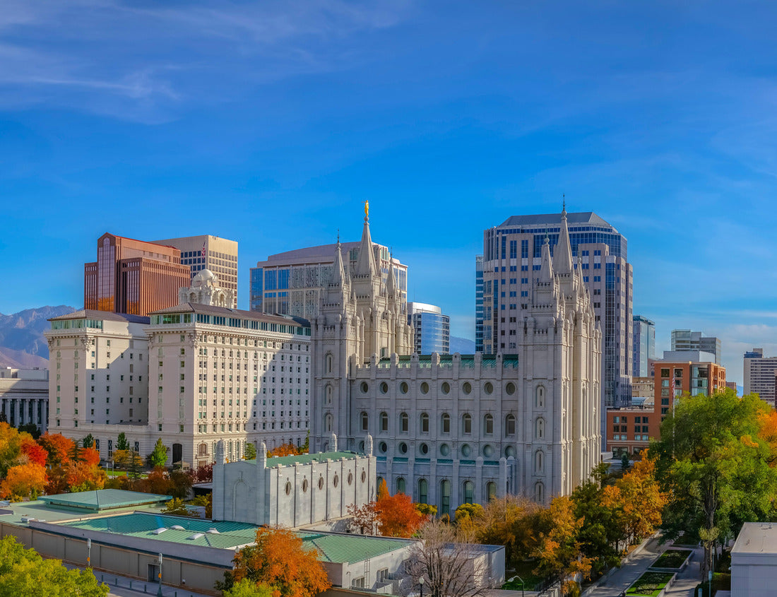 Noah Jigsaw Puzzle The historic Temple Square in Salt Lake City Utah 1000 pieces