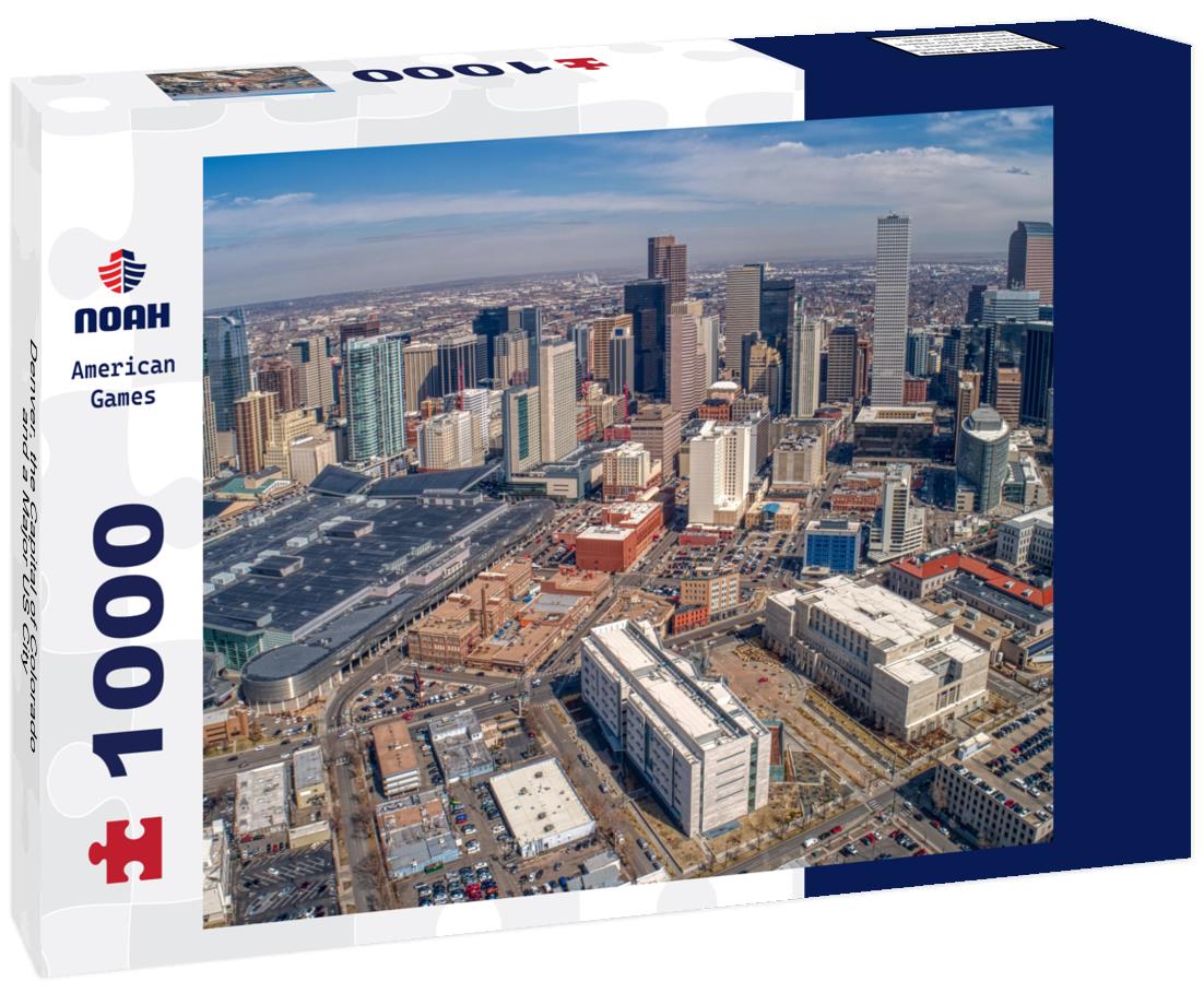 Noah Jigsaw Puzzle Denver, the Capital of Colorado and a Major US City 1000 pieces