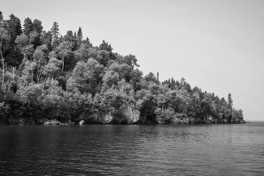 Noah Jigsaw Puzzle Isle Royale National Park in Michigan in black white 2000 pieces