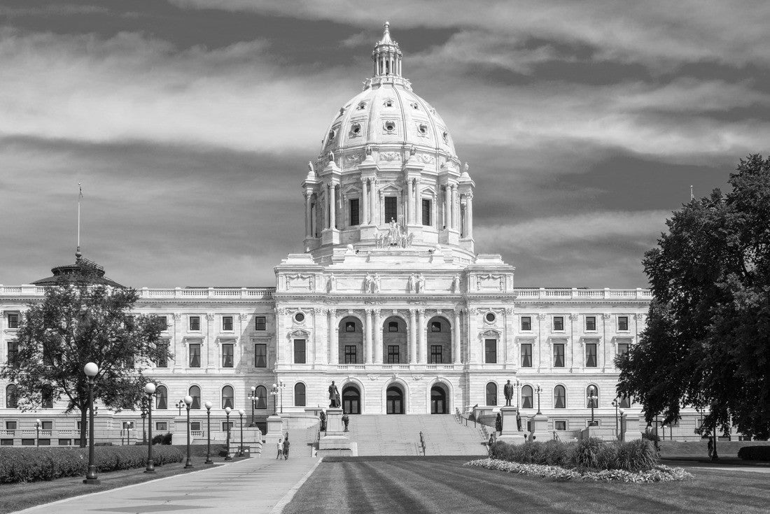 The Capitol Building, St Paul, Minnesota, USA 2000pc PuzzleBlack and White