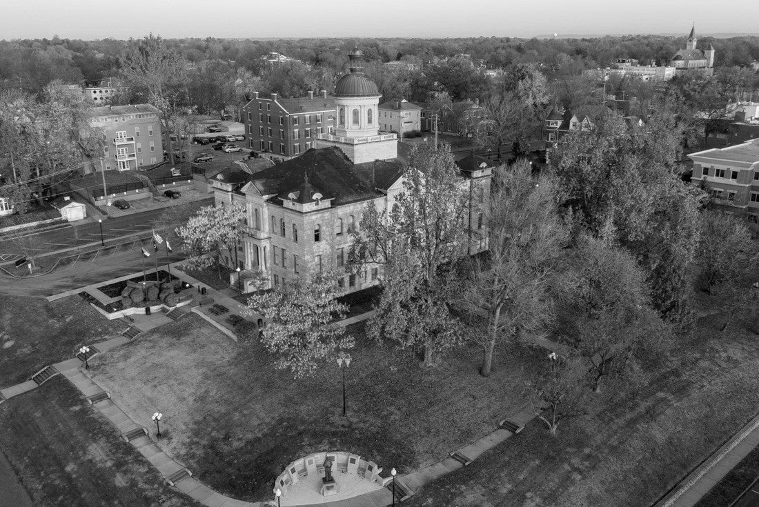 St Charles, Missouri / United States 2000pc PuzzleBlack and White