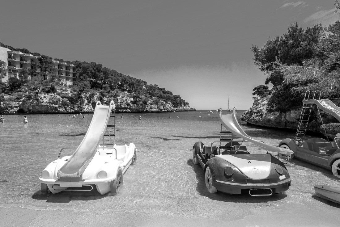 Playa de Santanyí, Santanyí, Mallorca, Spain 2000pc PuzzleBlack and White