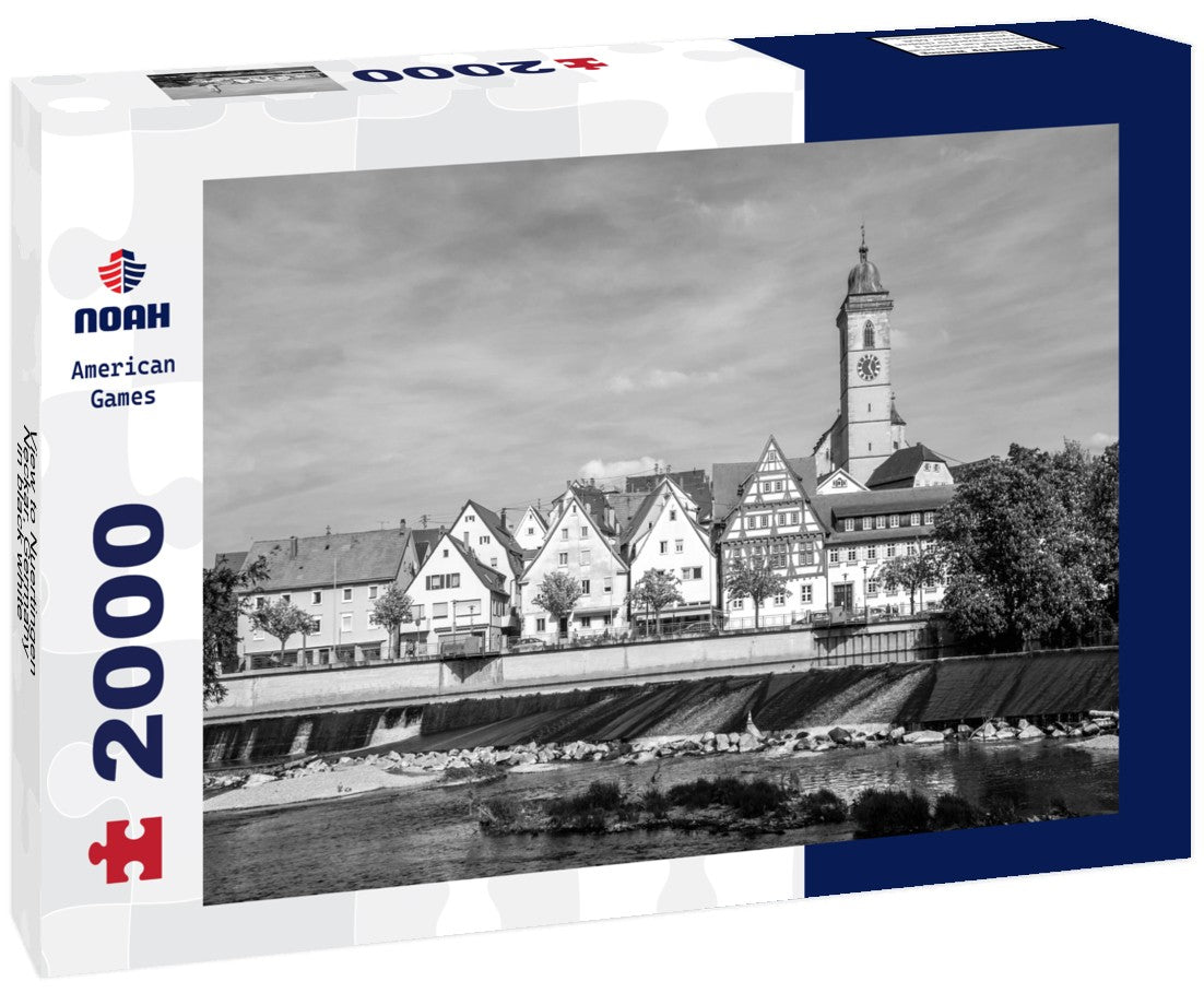 Nuertingen, Neckar, Germany 2000pc PuzzleBlack and White