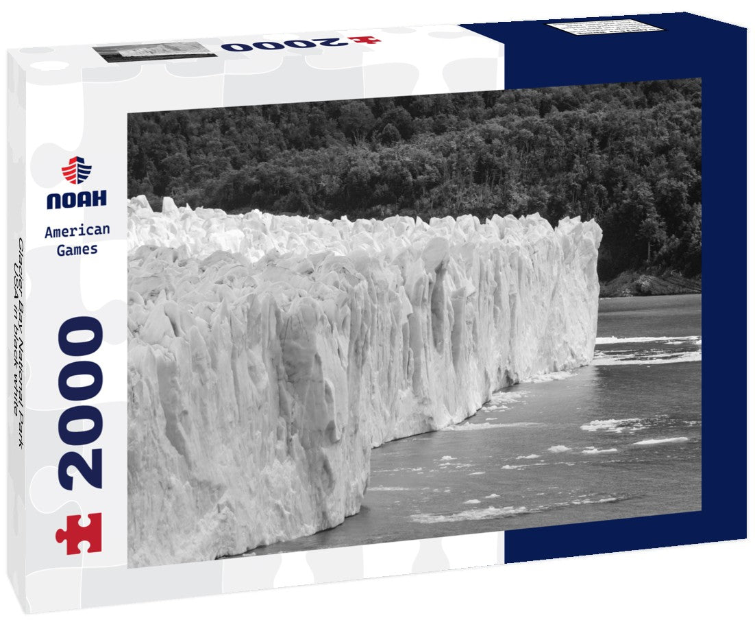 Glacier Bay National Park USA 2000pc PuzzleBlack and White