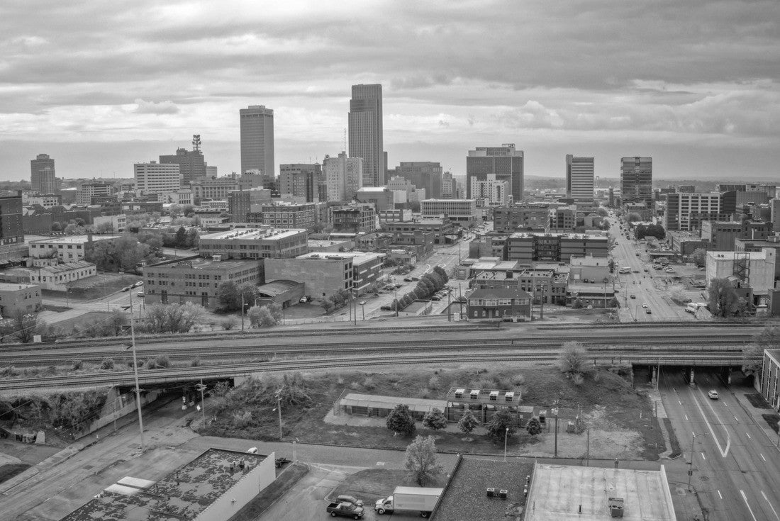 Omaha, Nebraska 2000pc PuzzleBlack and White