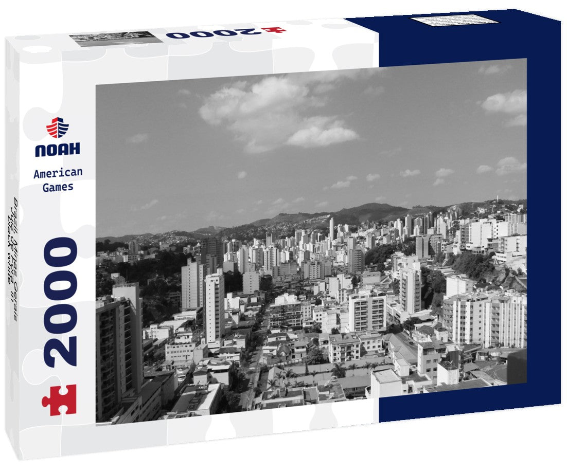 Brazil, Minas Gerais, Juiz de Fora 2000pc PuzzleBlack and White