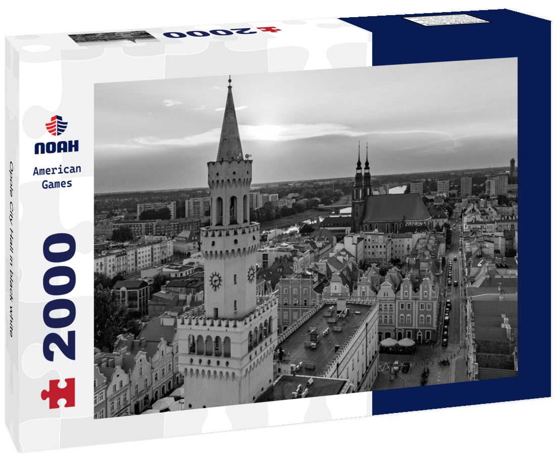 Opole City Hall 2000pc PuzzleBlack and White