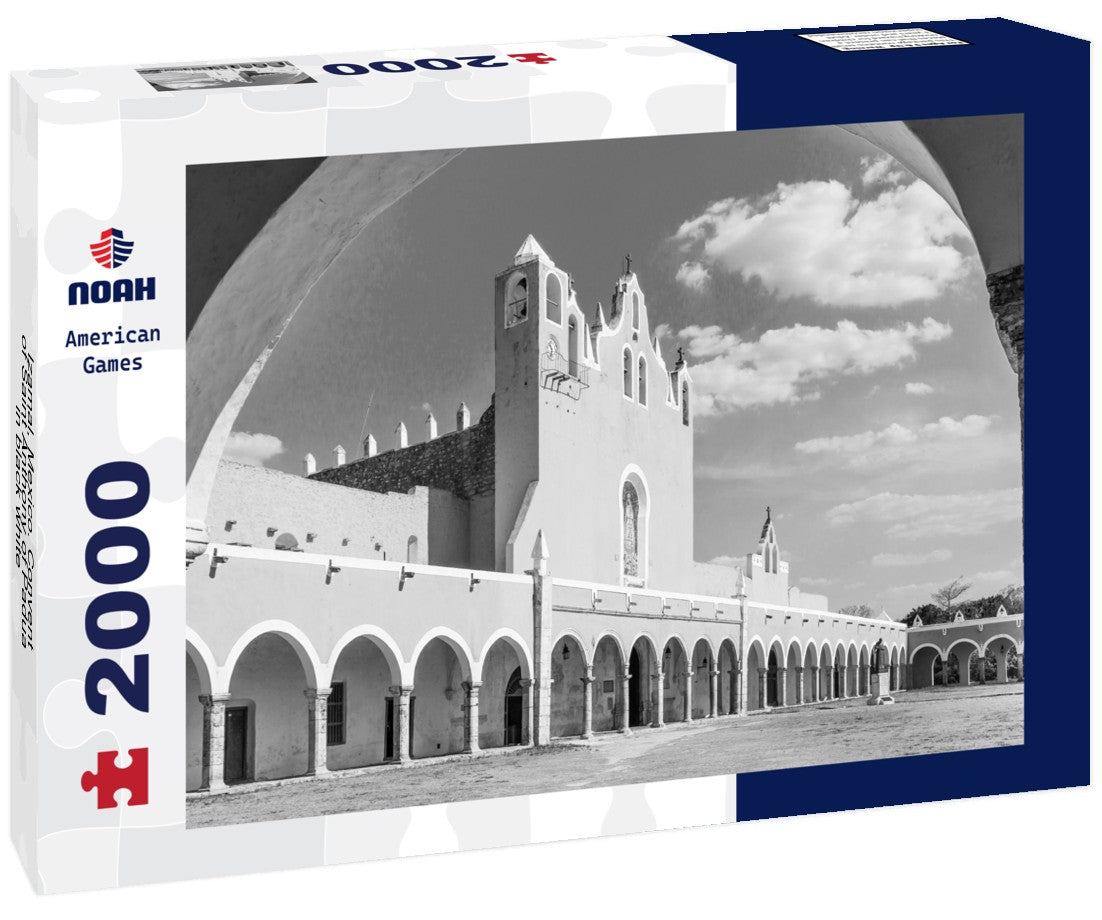 Izamal, Mexico. Convent of Saint Anthony of Padua 2000pc PuzzleBlack and White