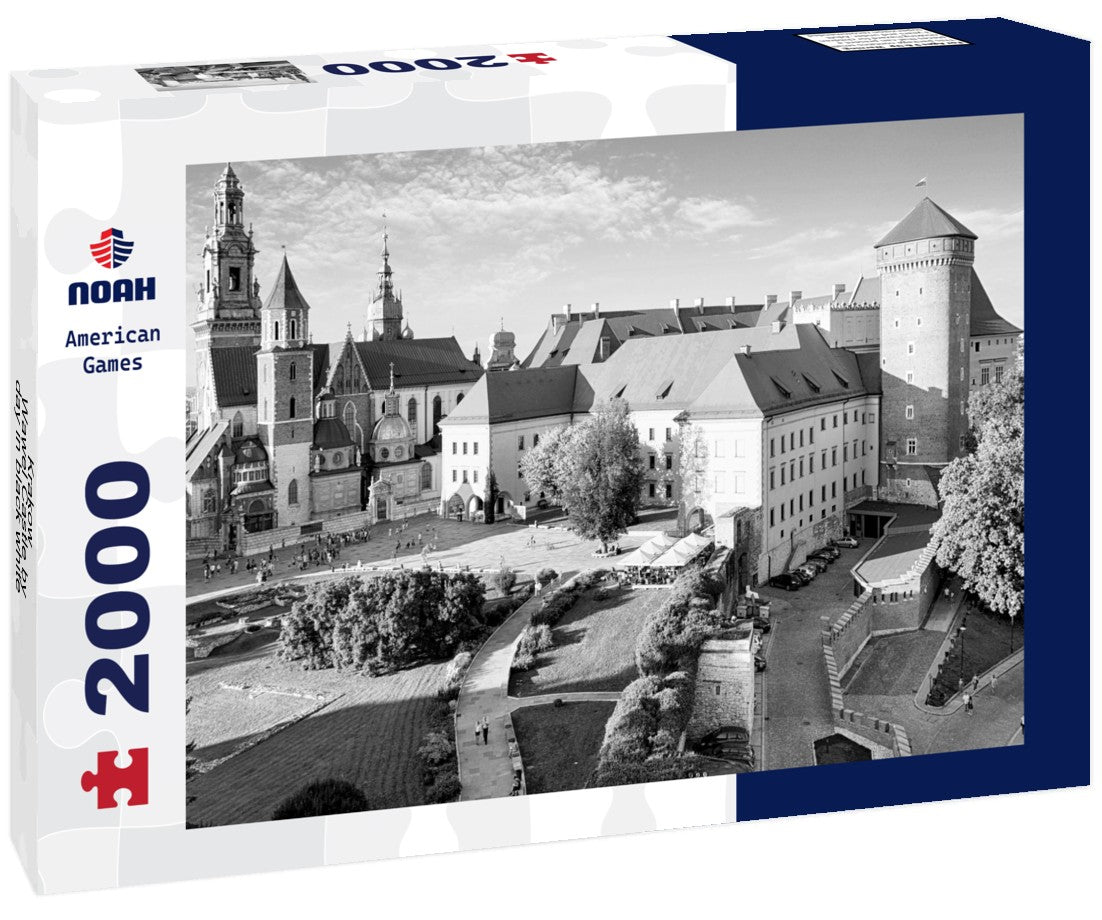 Krakow - Wawel Castle by day 2000pc PuzzleBlack and White