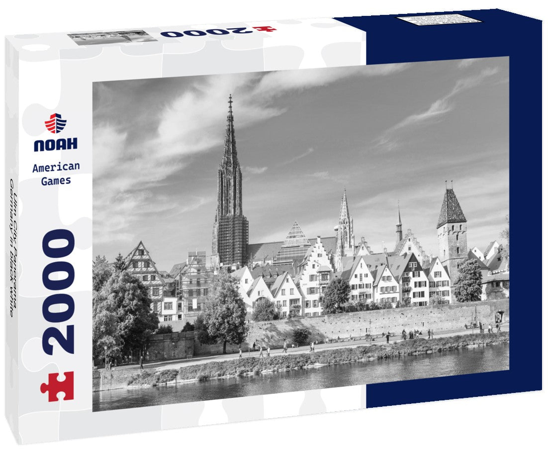 Ulm City, Germany 2000pc PuzzleBlack and White