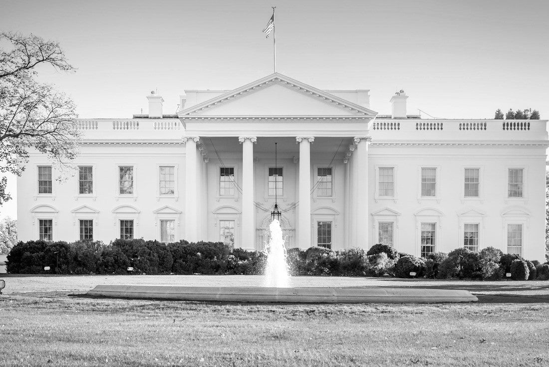 The White House, Washington DC 2000pc PuzzleBlack and White