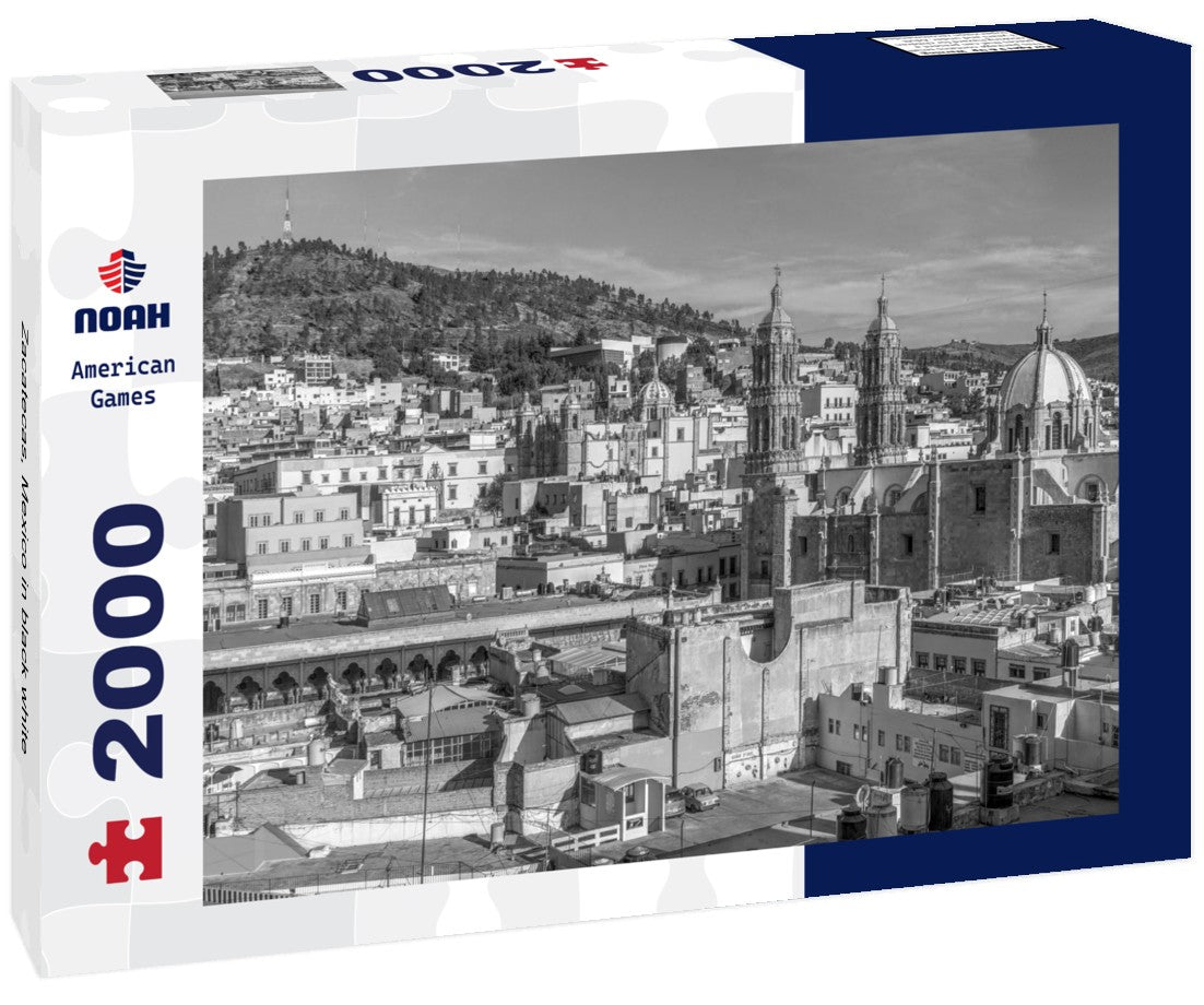 Zacatecas, Mexico 2000pc PuzzleBlack and White