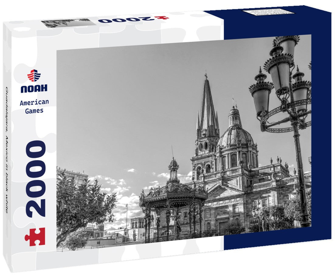 Guadalajara, Mexico 2000pc PuzzleBlack and White