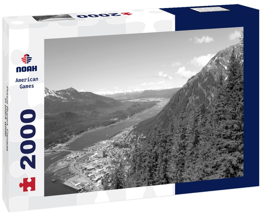 Prince Rupert, Canada 2000pc PuzzleBlack and White