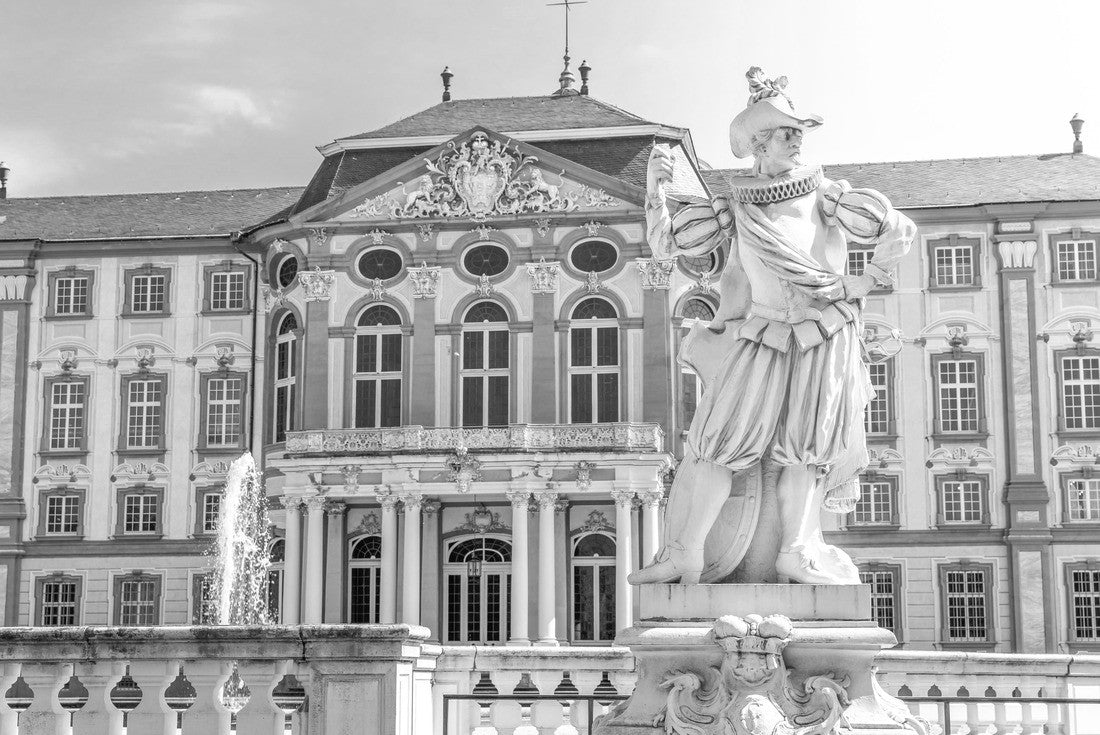 Noah Jigsaw Puzzle Bruchsal in black white 2000 pieces