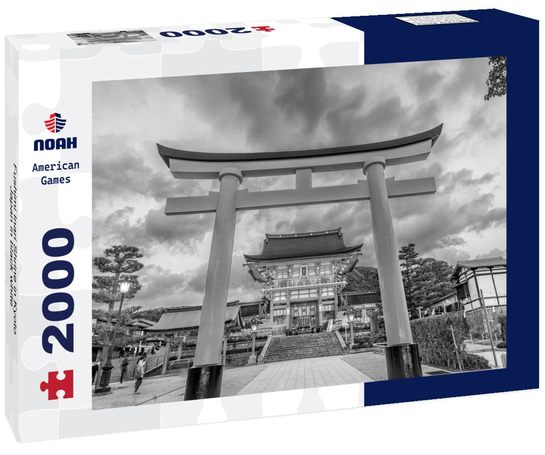 Fushimi Inari Shrine in Kyoto, Japan 2000pc PuzzleBlack and White