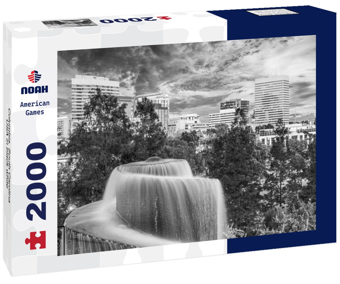 Columbia, South Carolina, USA 2000pc PuzzleBlack and White