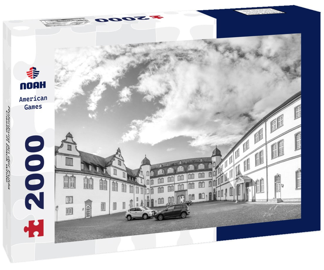 Rotenburg an der Fulda, Castle 2000pc PuzzleBlack and White