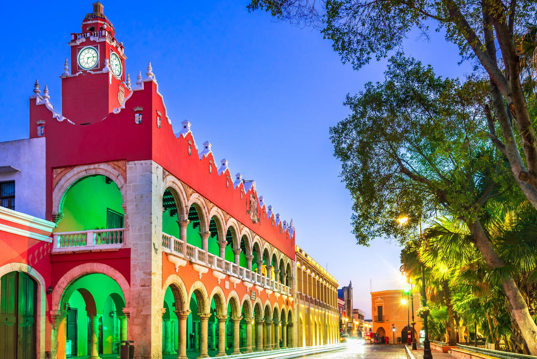 Merida, Mexico. Plaza Grande of the Spanish colonial city in Yucatan 2000pc Puzzle