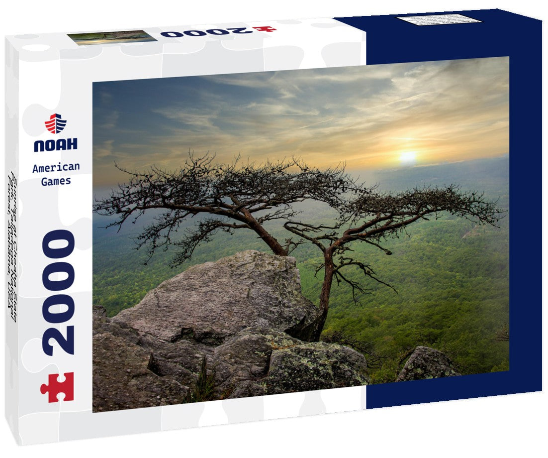Sunrise at Cheaha State Park, Talladega National Forest, Alabama, USA 2000pc Puzzle