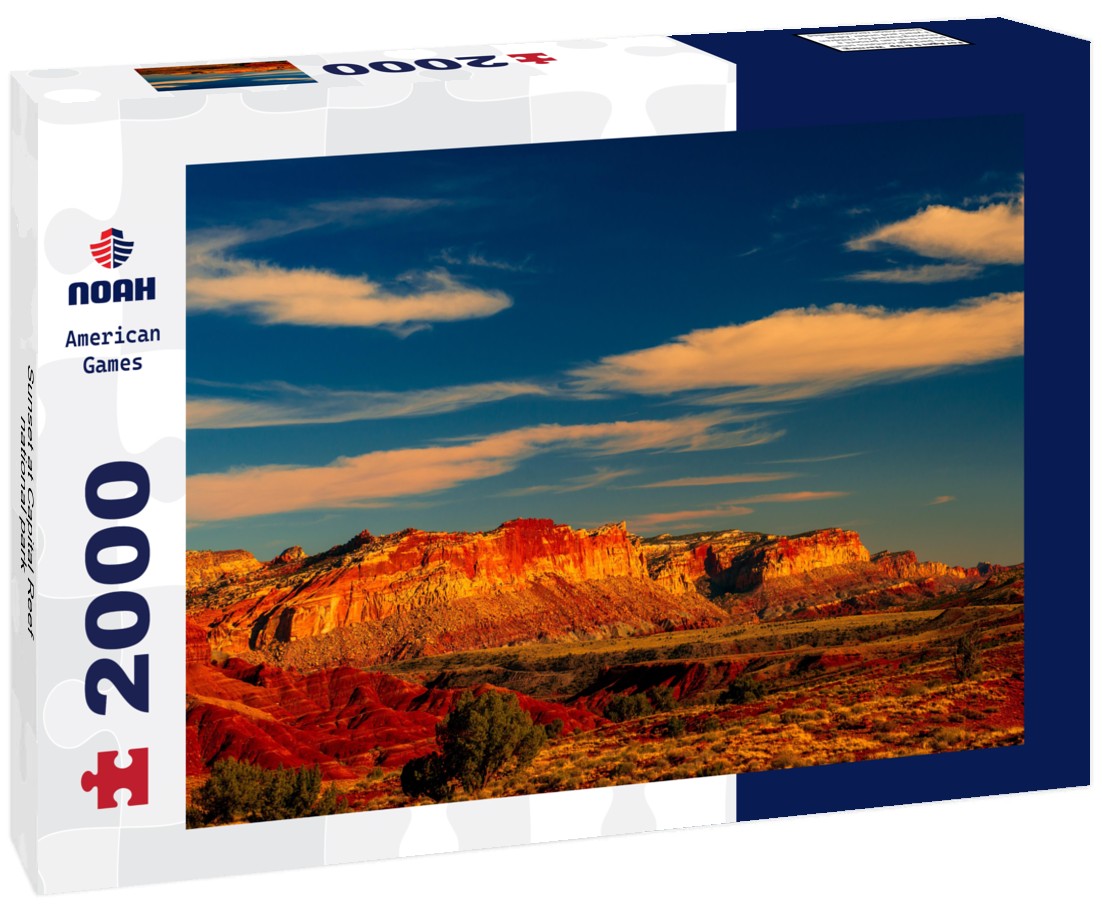 Sunset at Capital Reef national park 2000pc Puzzle
