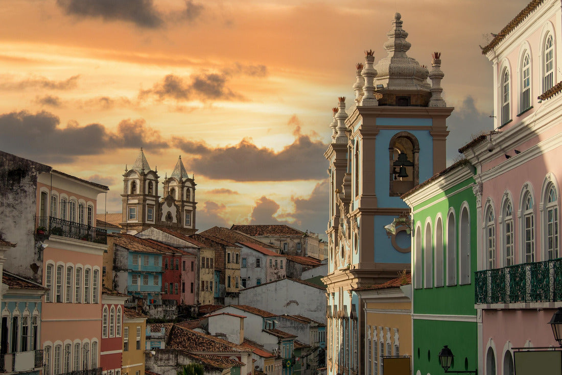 Pelourinho, Historic center of the city Salvador Bahia Brazil 2000pc Puzzle