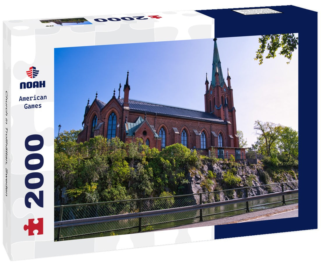 Church in Trollhättan, Sweden 2000pc Puzzle