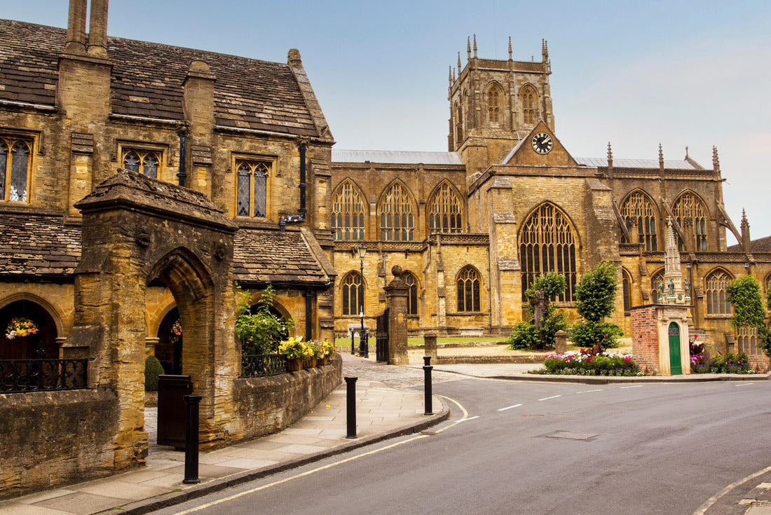 Sherborne Abbey, The Abbey Church of St. Mary the Virgin, Church in Sherborne in the English county of Dorset 2000pc Puzzle