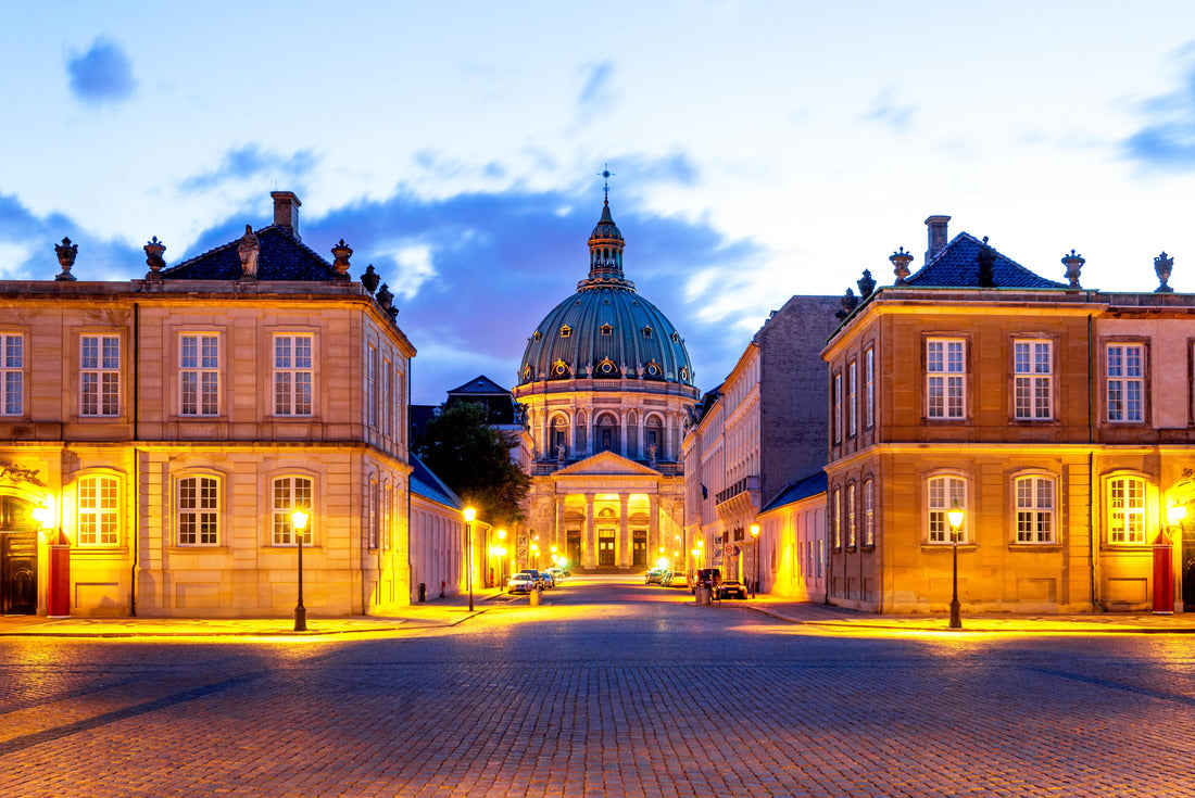 Amalienborg at blue hour in Copenhagen, Denmark 2000pc Puzzle